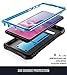 Poetic Galaxy S10 Plus Rugged Case with Kickstand, Heavy Duty Military Grade Full Body Cover, Without Built-in-Screen Protector, Revolution Series, for Samsung Galaxy S10+ Plus 6.4 Inch (2019), Blue
