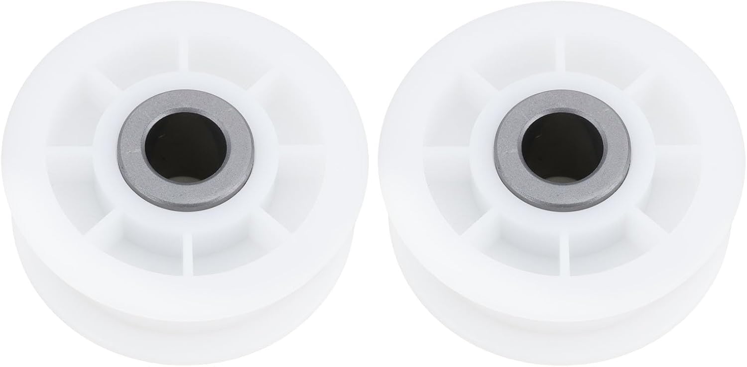 2pcs Dryer Idler Pulley Wheel 4560EL3001A Compatible with LG