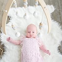 Vista 5 de Kit de móvil de bebé DIY de madera natural, campanilla de viento, campanilla de viento para dormitorio de bebé, móviles, juguetes para recién