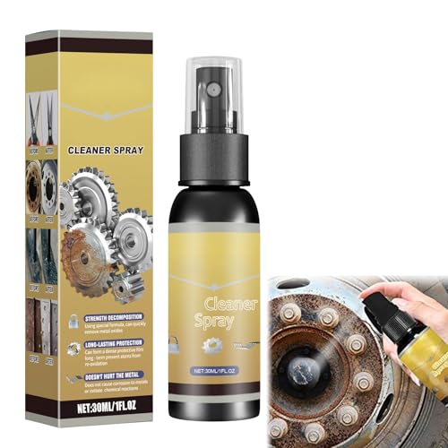 Rakiuty Spray para Eliminar el óxido,Multipurpose Rust Remover,Metal Rust Remover Spray for Car and Kitchen Cleaning,Kitchen Home Cleaning Rust,Aerosol Inhibitor Rust Remover Derusting Spray