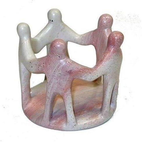 Blue Sky Collection Soapstone Circle of Life Sculpture