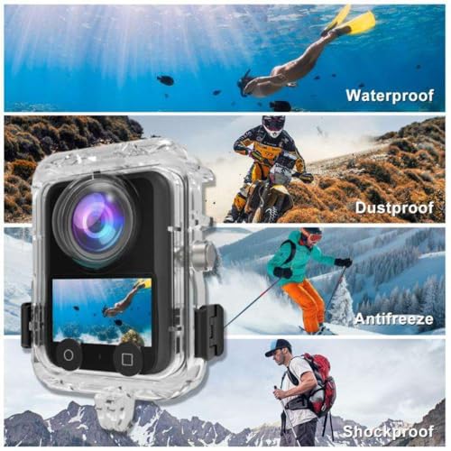 Image of Yantralay Waterproof Case Compatible with D JI Os mo 360 | Underwater Invisible Dive Case | Protective Camera Housing Shell for Diving, Snorkelling, Swimming, Underwater Filming