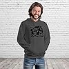 Dead Set Studio Off-Road 4X4 Men's Hoodie - Four Wheel Drive - No Road No Problem - Classic Car Series STEEL GREY SIZE XXL #4