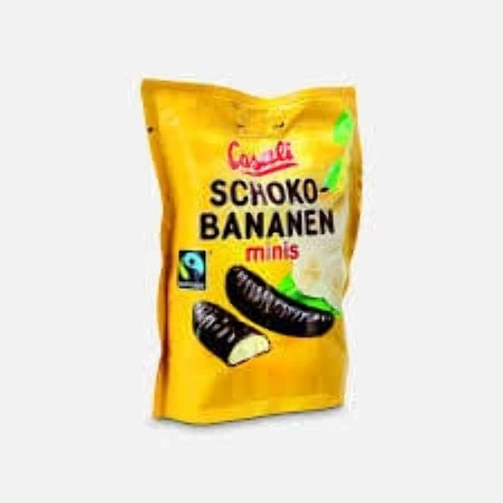 Casali chocolate bananas minis 110g