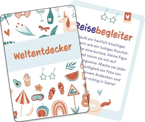 Urlaubsfoto-Challenge: 50 Karten mit kreativen Fotoaufgaben | Für Urlaub und Reise, besondere Fotoideen für unvergessliche Erinnerungen