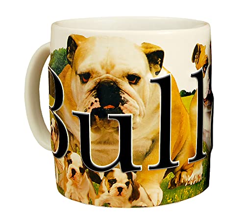 Mug Bulldog de Stoneware 18oz Americaware miniatura 1