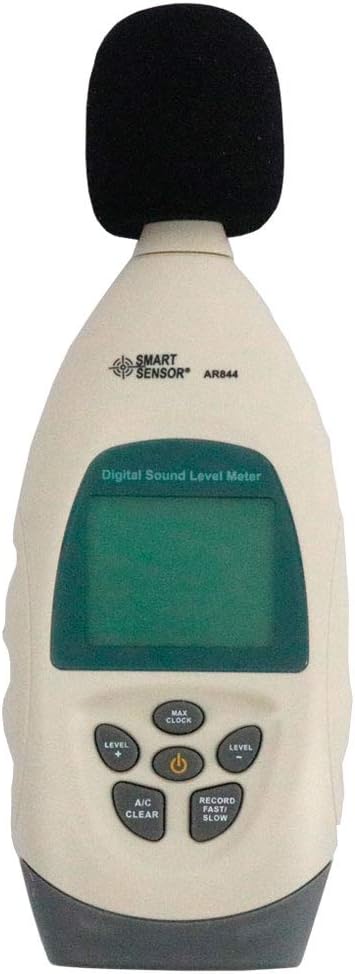 Smart Sensor AR844 Digital Sound Level Meter Noise Level Meter with Software 30~130dB 31.5HZ~8.5KHZ