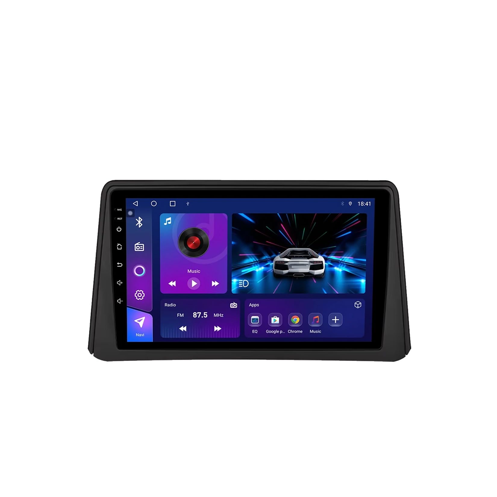 Radio samochodowe Android 15 2 DIN z 9-calowym ekranem dotykowym do samochodu Opel Mokka 1 2012-2016 z kamerą cofania/Carplay/BT/FM/GPS/USB/4G WIFI/sterowaniem z kierownicy/audio samochodowe
