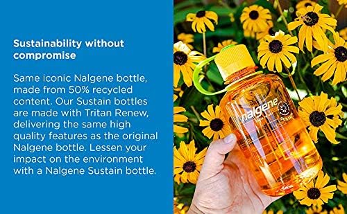 Miniatura 8 de Nalgene Sustain Tritan - Botella de agua sin BPA fabricada con material derivado del 50% de residuos plásticos (usando equilibrio de masa