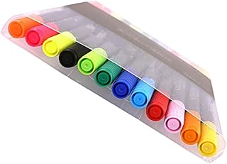 COHEALI 12 Peças Canetas De Pintura Marcadores De Tinta Para Pincéis Para Kits De Canetas De Ponta Dupla Canetas De Desenho De Caligrafia Caneta Marcadora De Pincel Suprimentos De Pintura
