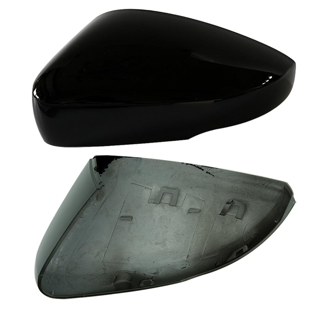 Couvercle de Rétroviseur, Coque de Retroviseur Exterieur de Voiture Capuchon de Rétroviseur Compatible avec VW Polo 5 (6R / 6C) 2010-2017