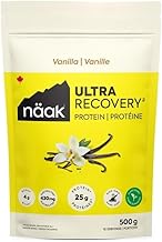 NÄAK Protein Powder, 500 g (15 servings) | 25 g Plant-based Protein, 4 g BCAAs, Keto, Dairy-Free, GMO Free, Gluten Free (Vanilla)