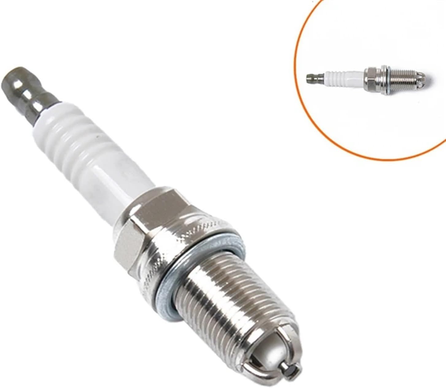Car Spark Plugs 22401-JA01B Spark Plug Needle Plugs Automotive Compatible with Nissan Escape Kizashi Parts Accessories