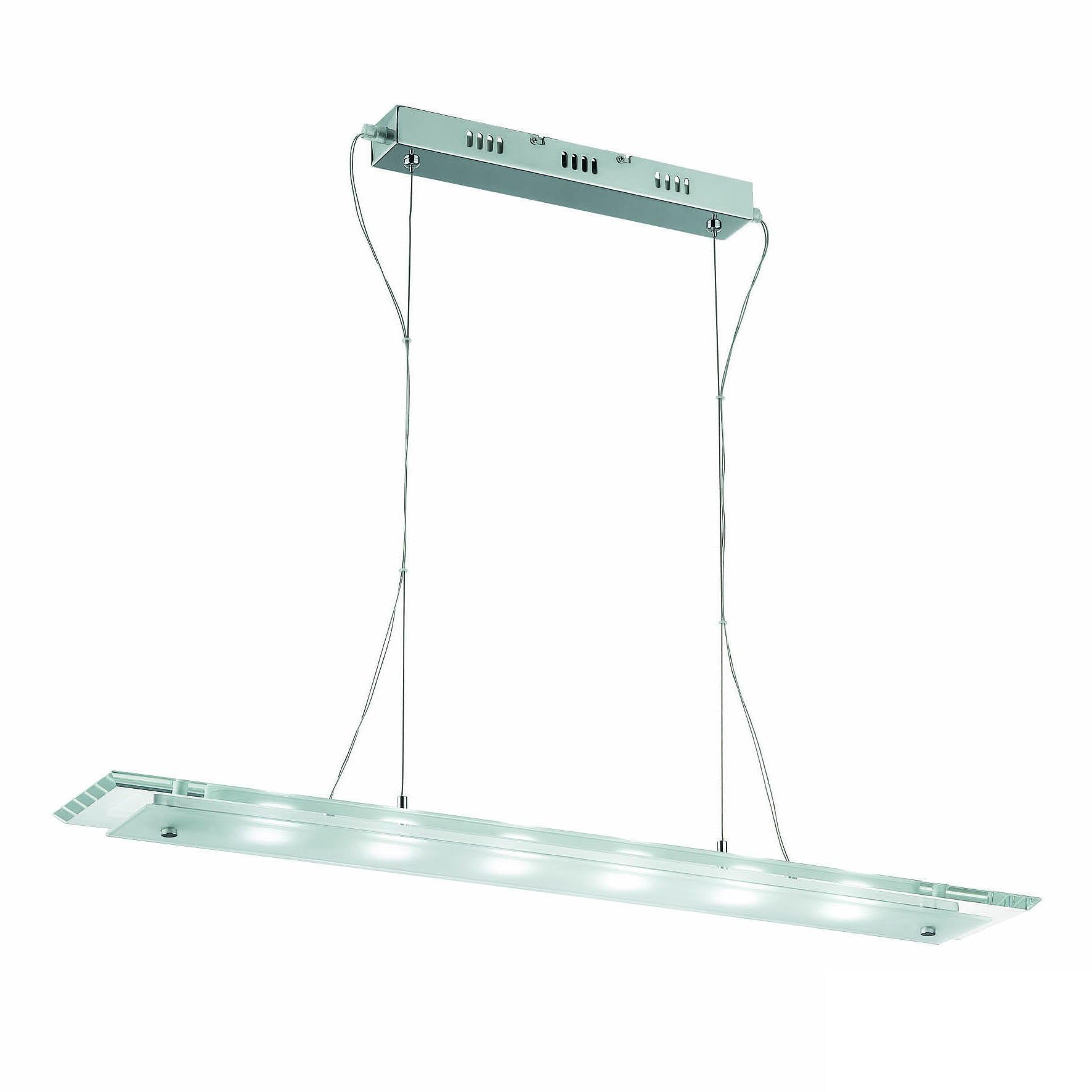 Support flexible lED chrome Ideal Lux suspension modulable - 2