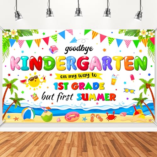 Telón para Graduación Infantil 6x3.6ft Blanco