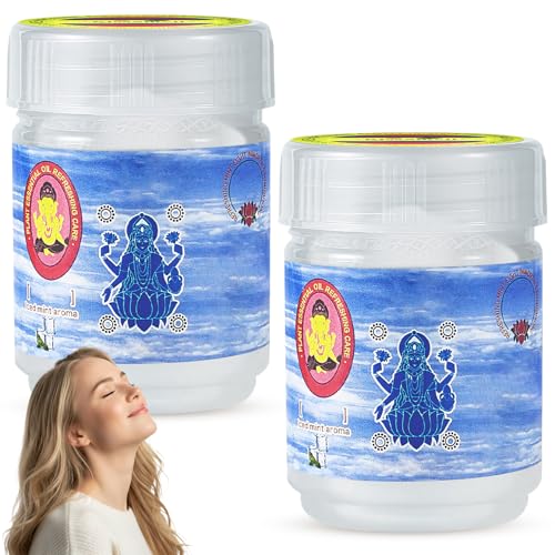 2pcs Thai Herbal Inhaler White Nasal Inhaler with Herbal Compound herb Inhaler Thai Blocked Nose Relief Portable Fum Inhaler for Fresh Breath and Relaxation