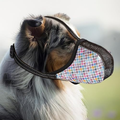 Mundschutz für Hunde, Netzgewebe für Hunde, atmungsaktiv, atmungsaktiv, Animation, Mundschutz, weich, für Welpen