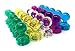 Nexlevl Premium Acrylic Magnetic Refrigerator Magnets, 25 Cute Push Pin Magnets for Magnetic Whiteboards Dry Erase Boards and Fridge Magnets, 5 Attractive Colors, Adults