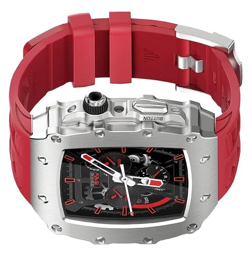 Boîtier en métal Watch9 et bracelet de luxe en acier pour réparer le style de l'IWatch SE