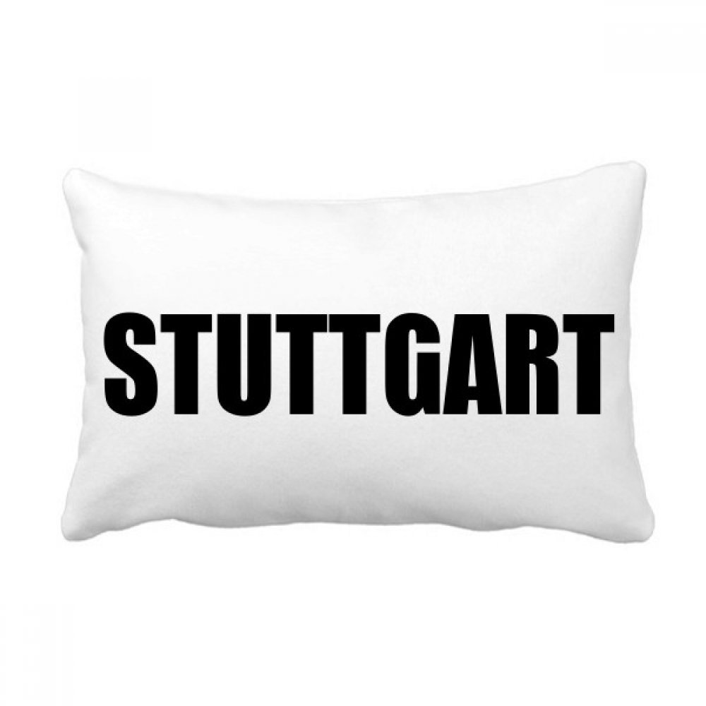 Coussin Stuttgart Allemagne cadeau de décoration original pour maison et canapé