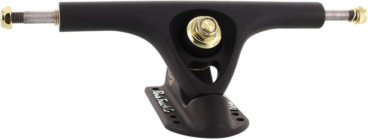 Paris Truck Company V3 180mm/43 Truck Matte Black Skateboard Trucks (Set of 2), 7.25 (10.0 inch)