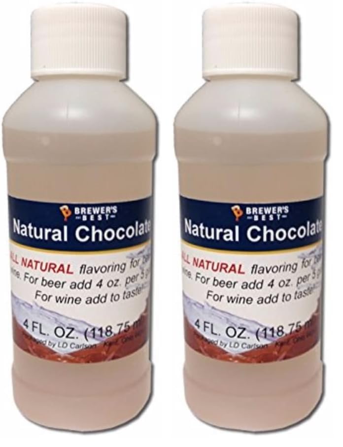 Brewer's Best Natural Beer and Wine Fruit Flavoring (Chocolate) (Pack of 2)