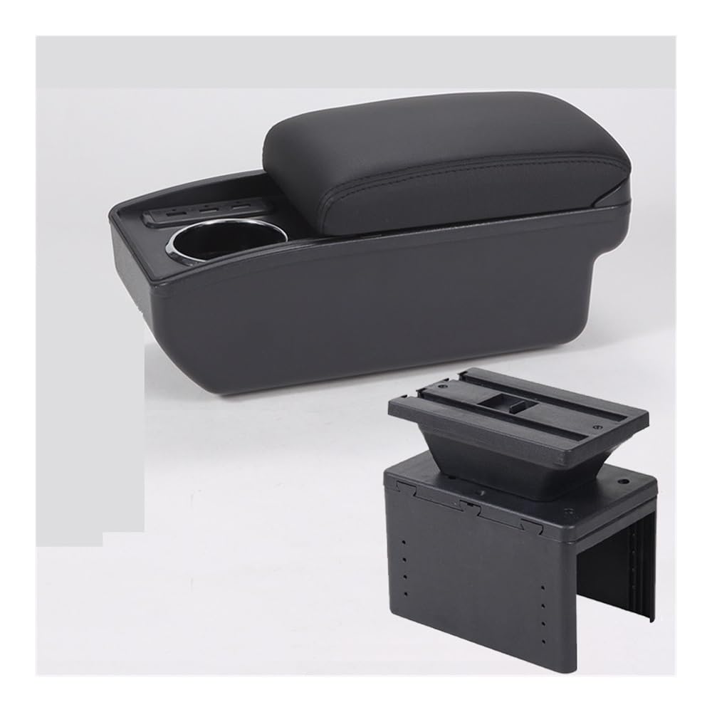 AIERDEYP Car Armrest Box Universal Model Car Armrest Box