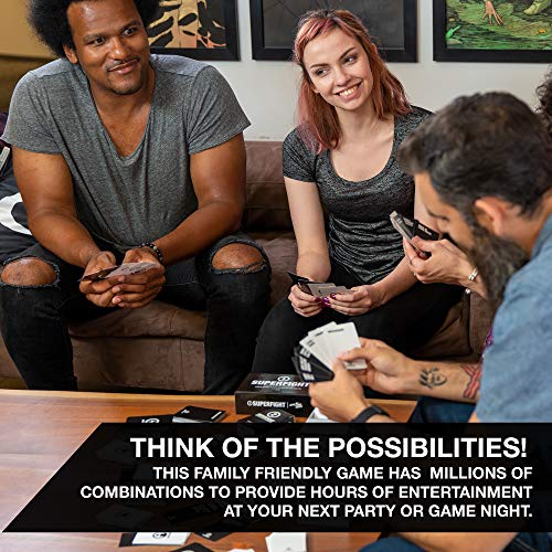 Superfight: The Core Deck: Expansion 2-100 New Cards, Standalone Or Expansion, Who Would Win In A Fight, Ages 8+, #TOP5