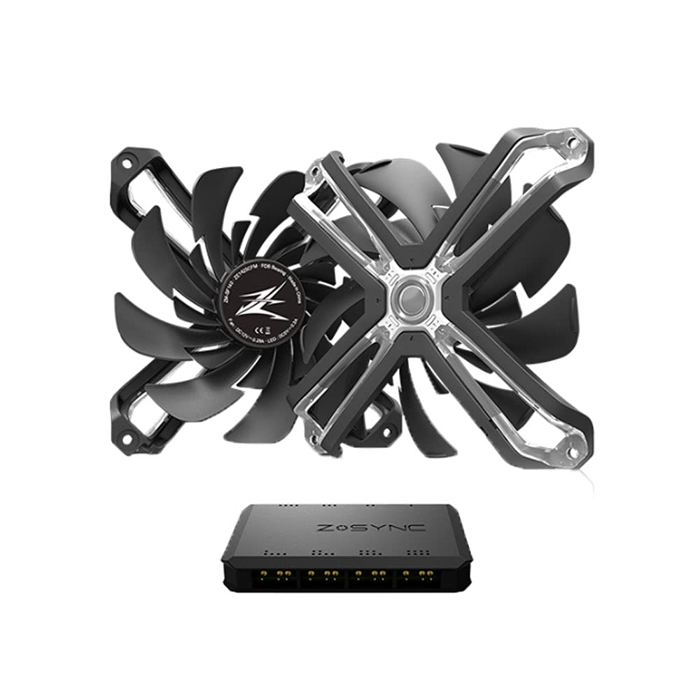 Zalman HP 140Mm Led Ventilador 3-PK Z.Sync
