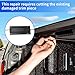 AUTOVIC Tonneau Cover Cable Guide Latch Trim Cover Repair Replacement Part for BAKFlip MX4 Truck Bed Cover