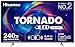 Hisense 139 cm (55 inches) Tornado Series 4K Ultra HD Smart QLED TV 55E7K PRO (Dark Grey)