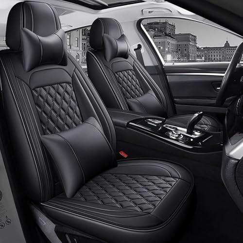 Housse de siège voiture pour BMW X5 F15 : l'élégance du cuir noir luxe