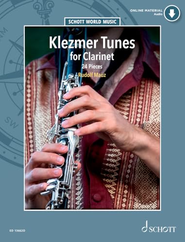Klezmer Tunes for Clarinet: 24 Pieces - Book/Online Audio