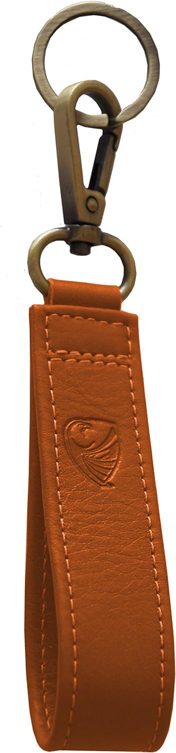 Germanus Unisex Orange Keyring, Made In Eu (Orange)
