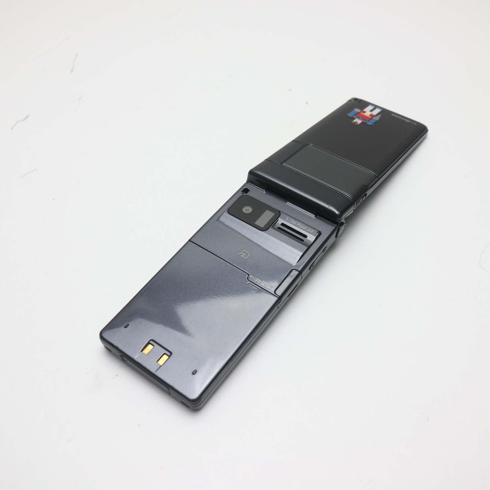 docomo P-01A 二つ折り携帯 ブラック docomo P-01A 二つ折り携帯 ブラック