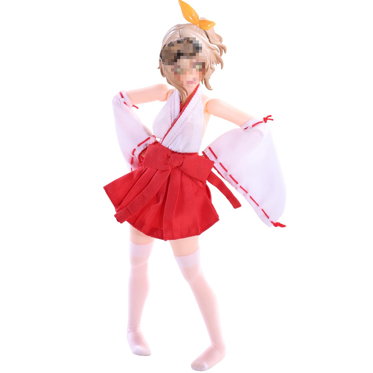 Amazon.co.jp: HiPlay HASUKI 1/12 巫女服 CS019 女性 フィギュア用 服