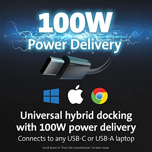 Kensington SD4780P USB-C Docking Station Dual 4K 100W Windows MacBook 4