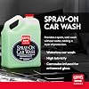 Griot's Garage Spray-On Car Wash for Vehicle Cleaning and Detailing, Rinseless and Waterless, No Hose and Bucket Needed, With Carnauba Wax Protection, 11066, One Gallon