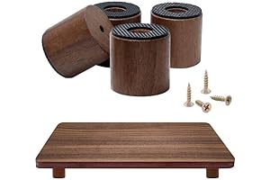 Walnut Cutting Board Feet for Non-Slip Stability
