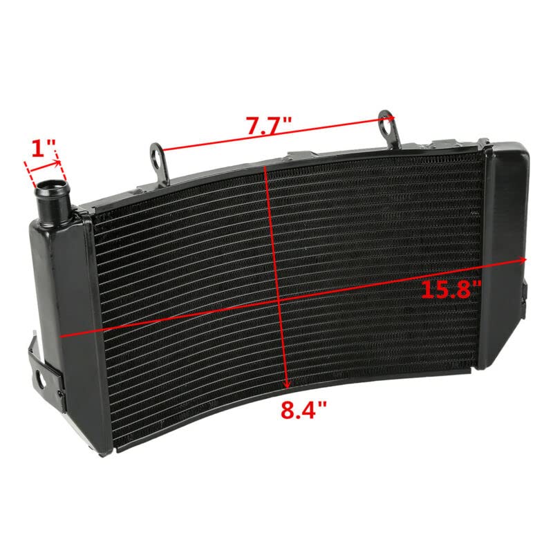 Engine Radiator Cooler Cooling Compatible with H CBR600 CBR 600 F3 1995-1998 1996 1997 Motorcycle