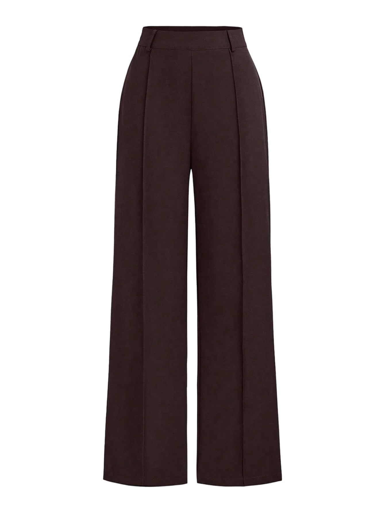 SHENHE Womens Straight High Waisted Dress Pants Wide Leg Slacks Casual Work Office Trousers