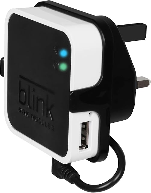 HOLACA Outlet Wall Mount Hanger Holder Stand for Blink Sync Module 2 Blink Sync Module-fits the All New Blink Outdoor and Indoor Blink XT &Blink XT2 Sync Module