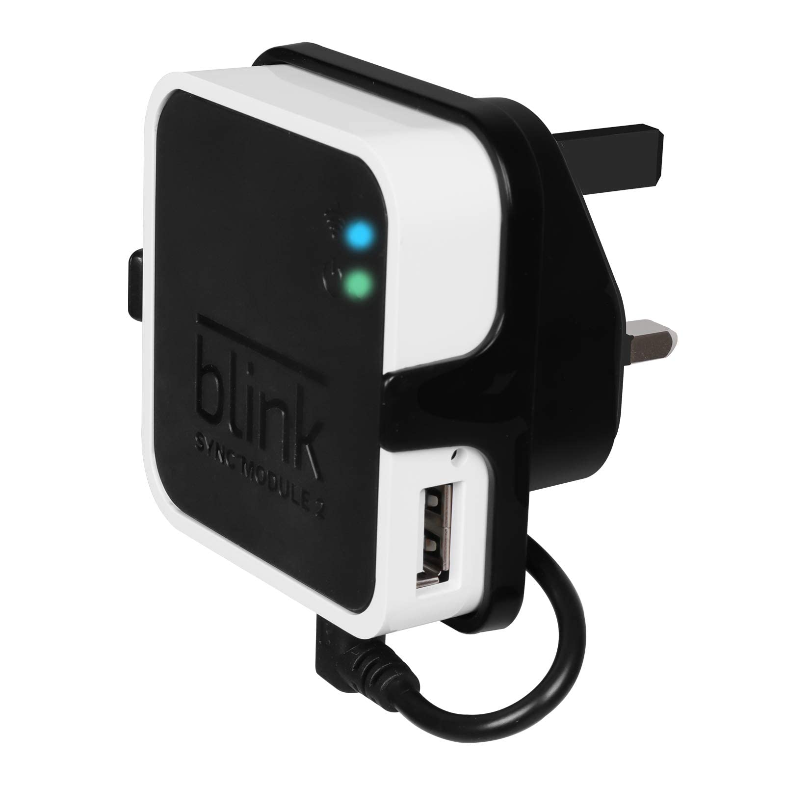 HOLACAOutlet Wall Mount Hanger Holder Stand for Blink Sync Module 2 Blink Sync Module-fits the All New Blink Outdoor and Indoor Blink XT &Blink XT2 Sync Module, Black 1PCS