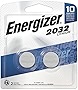 Energizer 2032 Batteries, Lithium CR2032 Battery, 2 Count