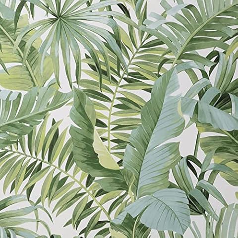 Natural Tropical Leaf Wallpaper by YöL Cover
