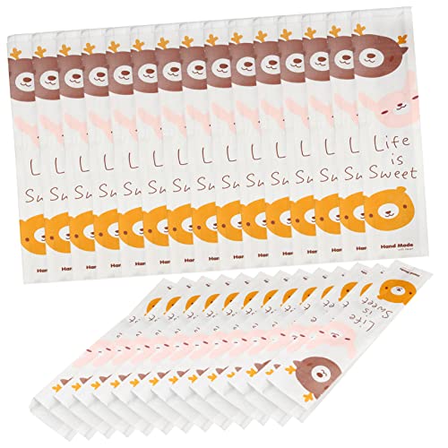 UPKOCH 300 Unidades De Embalagem De Pão Envelhecido Saco Longo Rosquinha Pão Baguetes De Comida Bols