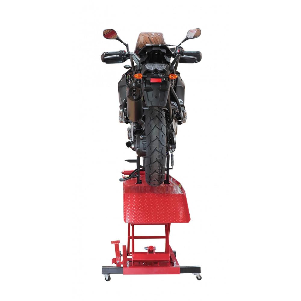 Autobest - Table de levage moto hydraulique - 365 kg