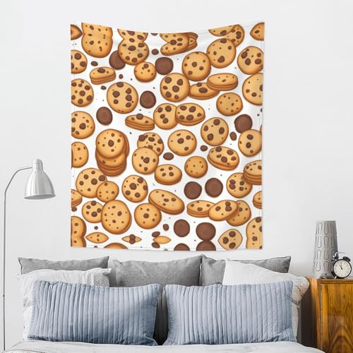 Tapisserie murale biscuits pépites de chocolat idée cadeau créative - 4