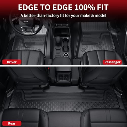 Image of LASFIT Floor Mats for RAM 1500 Quad Cab 2025 2026 2027