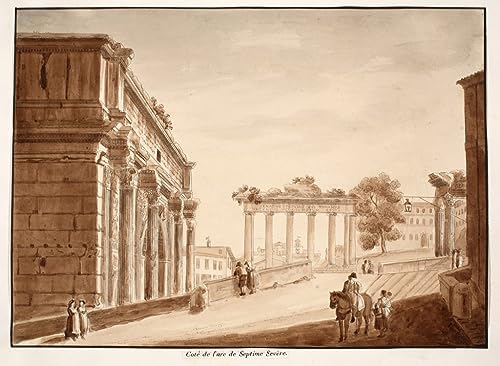 Impression d'art Arc de Septime Sévère Agostino Tofanelli chic